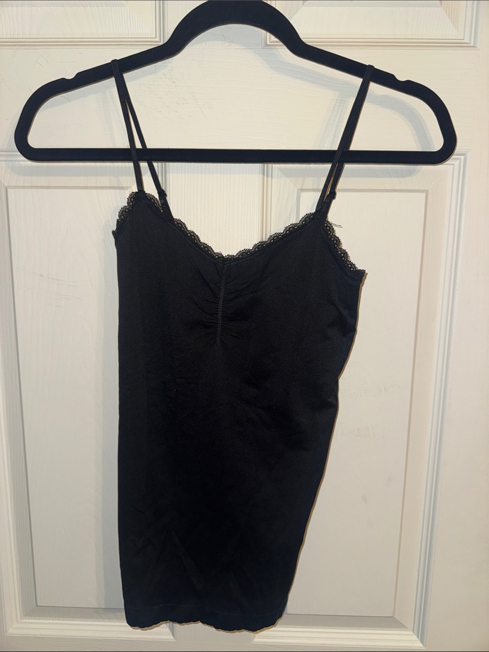 Victoria's Secret Black Lace Trim Camisole